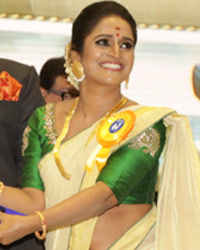 Surabhi Lakshmi gets the Best Actress Award for the Malayalam film Minnaminungu