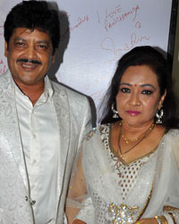 Udit Narayan with his wife Deepa