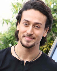 Tiger Shroff at A Flying Jatt Promtional Event