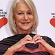 British actress Dame Helen Mirren arrives for the 'Ein Herz fuer Kinder' (A Heart for Children) TV charity telethon