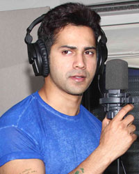 Varun Dhawan at ABCD 2 Song Recording