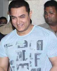 Aamir Khan at Aamir Celebrates His 50th Birthday