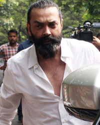 Bobby Deol at Abhay Deol Father Funeral