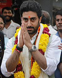 Abhishek Bachchan at Abhishek Visits Siddhivinayak Temple