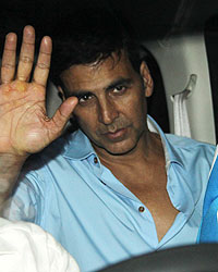 Akshay Kumar at Akshay at The Special Screening of Entertainment