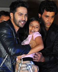 Varun Dhawan at Alia and Varun Promote Humpty Sharma Ki Dulhania