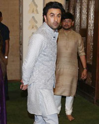 Ranbir Kapoor at Ambanis Clelebrate Ganesh Chaturthi