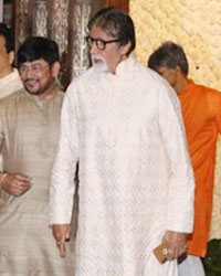 Amitabh Bachchan at Ambanis Clelebrate Ganesh Chaturthi