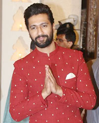 Vicky Kaushal at Ambanis Clelebrate Ganesh Chaturthi