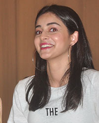 Ananya Panday at Ananya Panday Promotes So Positive