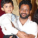 Resul Pookutty with his family