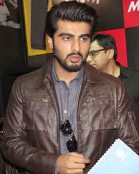 Arjun Kapoor at Arjun Unveils Flying Machine Tevar Jacket