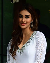 Mouni Roy at Arpita Khan Celebrates Ganesh Chaturthi 2019