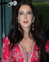 Isabelle Kaif at Arpita Khan Celebrates Ganesh Chaturthi 2019