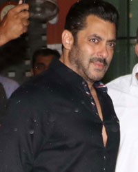 Salman Khan at Arpita Khan Celebrates Ganesh Chaturthi