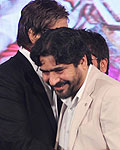 Amitabh Bachchan and Yashpal Sharma