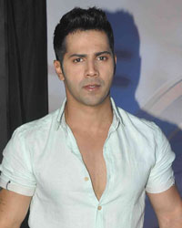 Varun Dhawan at Avengers Age Of Ultron Screening