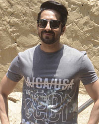 Ayushmann Khurrana at Ayushmann Celebrates No TV Day with Kids