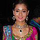 Sara Khan at Azad Live Shoot