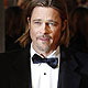 Brad Pitt arrives for the BAFTA awards ceremony at the Royal Opera House in London