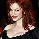 Christina Hendricks arrives for the BAFTA awards ceremony