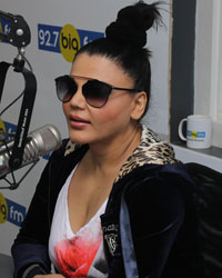 Rakhi Sawant at BIG FM RJ Marathon