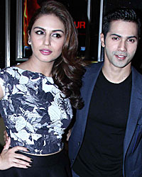 Huma Qureshi and Varun Dhawan Huma Qureshi and Varun Dhawan