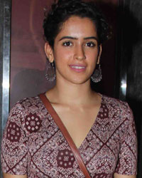 Sanya Malhotra at Badrinath Ki Dulhania Screening