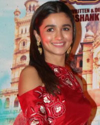 Alia Bhatt at Badrinath Ki Dulhania Trailer Launch