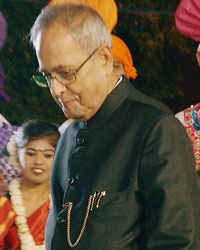 Indian President during the Baisakhi celebrations at  President’s Estate