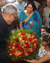 Indian President during the Baisakhi celebrations at  President’s Estate