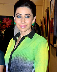 Artist Vedika Kanchan and Karisma Kapoor