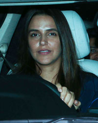 Neha Dhupia at Bareilly Ki Barfi Screening