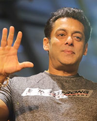 Salman Khan at Being Strong Fitness Equipment Launch