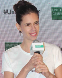 Kalki Koechlin at Benetton Launches United By Half Campaign