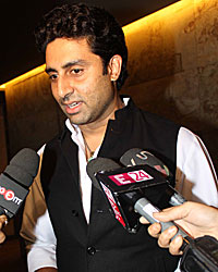 Abhishek Bachchan at Bhaag Milkha Bhaag Special Screening