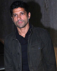 Farhan Akhtar at Bhaag Milkha Bhaag Special Screening