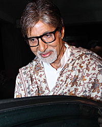 Amitabh Bachchan at Bhaag Milkha Bhaag Special Screening