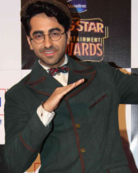 Ayushmann Khurrana at Big Star Entertainment Awards 2014