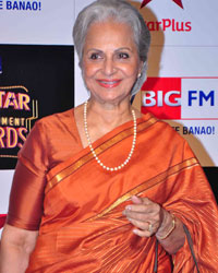 Waheeda Rehman at Big Star Entertainment Awards 2014