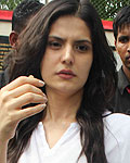 Zarine Khan at Bollywood Bids Adieu To Dara Singh