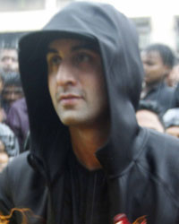 Ranbir Kapoor at Bollywood Bids Adieu to Lord Ganesha