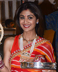 Shilpa Shetty at Bollywood Celebrates Karva Chauth 2017