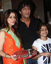 Chunky Pandey at Bollywood Celebrates Karva Chauth