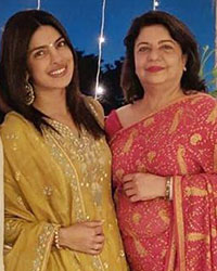 Siddharth Chopra, Priyanka Chopra and Madhu Chopra