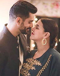 Angad Bedi and Neha Dhupia