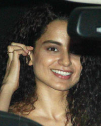 Kangana Ranaut at Bombay Velvet Screening at Sunny Super Sound