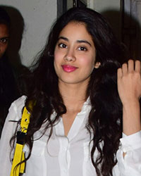 Janhvi Kapoor at Bose Dead Alive Screening