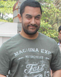 Aamir Khan at Broken Horses Trailer Launch