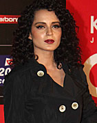 Kangana Ranaut at CCL 3 Curtain Raiser